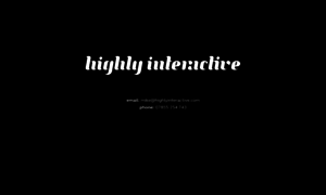 Highlyinteractive.com thumbnail