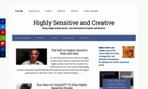 Highlysensitive.org thumbnail