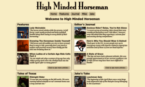 Highmindedhorseman.com thumbnail