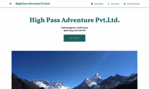 Highpassadventure.business.site thumbnail
