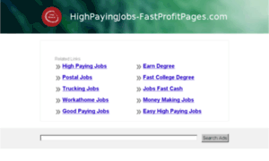 Highpayingjobs-fastprofitpages.com thumbnail