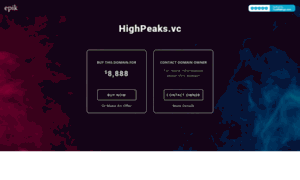 Highpeaks.vc thumbnail