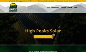 Highpeakssolar.com thumbnail