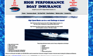 Highperformance-boatinsurance.com thumbnail