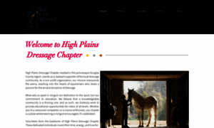 Highplainsdressage.org thumbnail