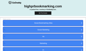 Highprbookmarking.com thumbnail