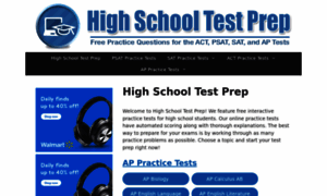Highschooltestprep.com thumbnail