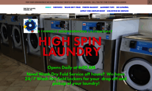 Highspinlaundry.com thumbnail