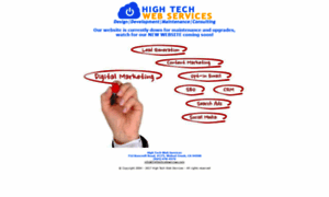 Hightechwebservices.com thumbnail