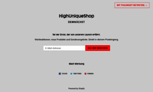 Highuniqueshop.com thumbnail