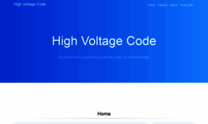 Highvoltagecode.com thumbnail