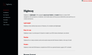 Highway.js.org thumbnail