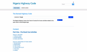 Highwaycode.com.ng thumbnail