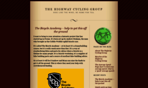 Highwaycyclinggroup.wordpress.com thumbnail