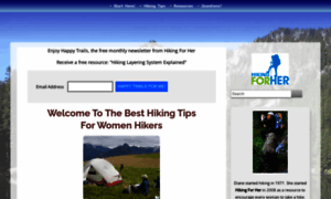 Hiking-for-her.com thumbnail