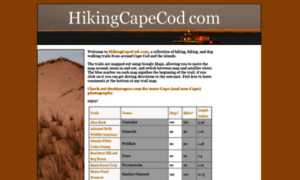 Hikingcapecod.com thumbnail
