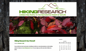 Hikingresearch.wordpress.com thumbnail
