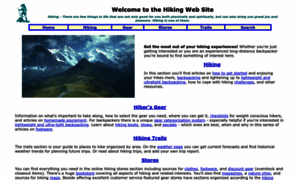 Hikingwebsite.com thumbnail