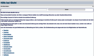 Hilfe-bei-gicht.de thumbnail
