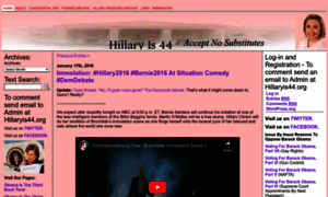 Hillaryis44.com thumbnail