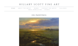 Hillaryscottfineart.com thumbnail