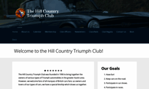 Hillcountrytriumphclub.org thumbnail
