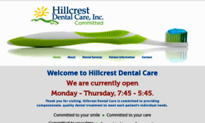 Hillcrestdentalcare.org thumbnail