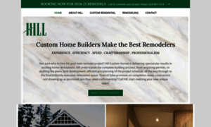 Hillcustomhomes.com thumbnail