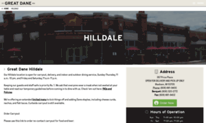 Hilldale.greatdanepub.com thumbnail