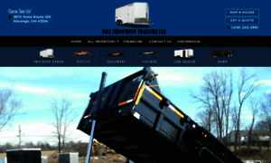 Hillequipmenttrailers.com thumbnail