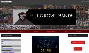 Hillgroveband.com thumbnail