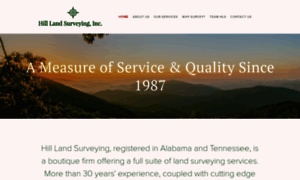 Hilllandsurvey.com thumbnail