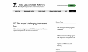 Hillsconservationnetwork.org thumbnail