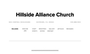 Hillside-alliance.squarespace.com thumbnail