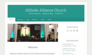 Hillsidealliancechurchhayward.org thumbnail