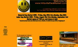 Hillsvillefleamarket.com thumbnail