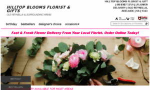 Hilltopbloomsflorist.com.au thumbnail