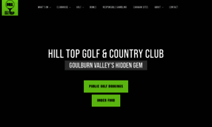 Hilltopgolfclub.com.au thumbnail