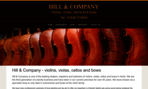 Hillviolinshop.co.uk thumbnail