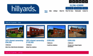 Hillyardsestateagents.co.uk thumbnail