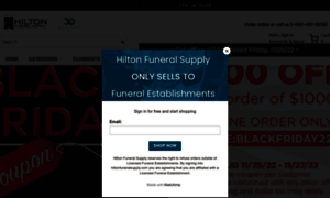 Hiltonfuneralsupply.com thumbnail