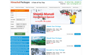 Himachaltourpack.com thumbnail