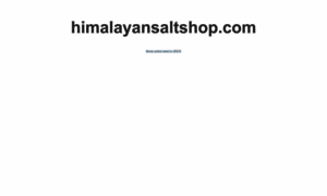 Himalayansaltshop.com thumbnail