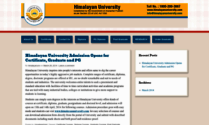 Himalayanuniversity.wordpress.com thumbnail