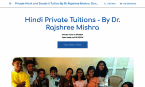 Hindi-private-tuitions-by-dr-rajshree-mishra.business.site thumbnail