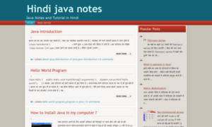 Hindijavanotes.blogspot.com thumbnail