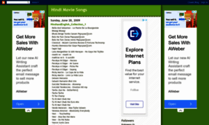 Hindimoviesongs.googlepages.com thumbnail