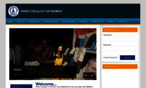 Hinducollegeforwomen.com thumbnail