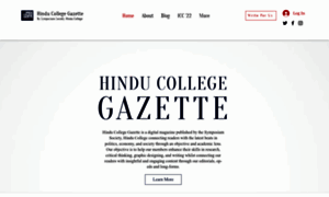 Hinducollegegazette.com thumbnail