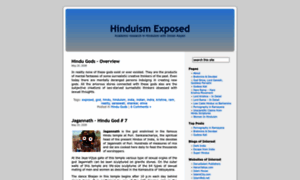 Hinduismexposed.wordpress.com thumbnail